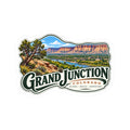 Grand Junction Colorado Scenic Sticker — Rivers, Mesas & Adventure Kiss-Cut Sticker
