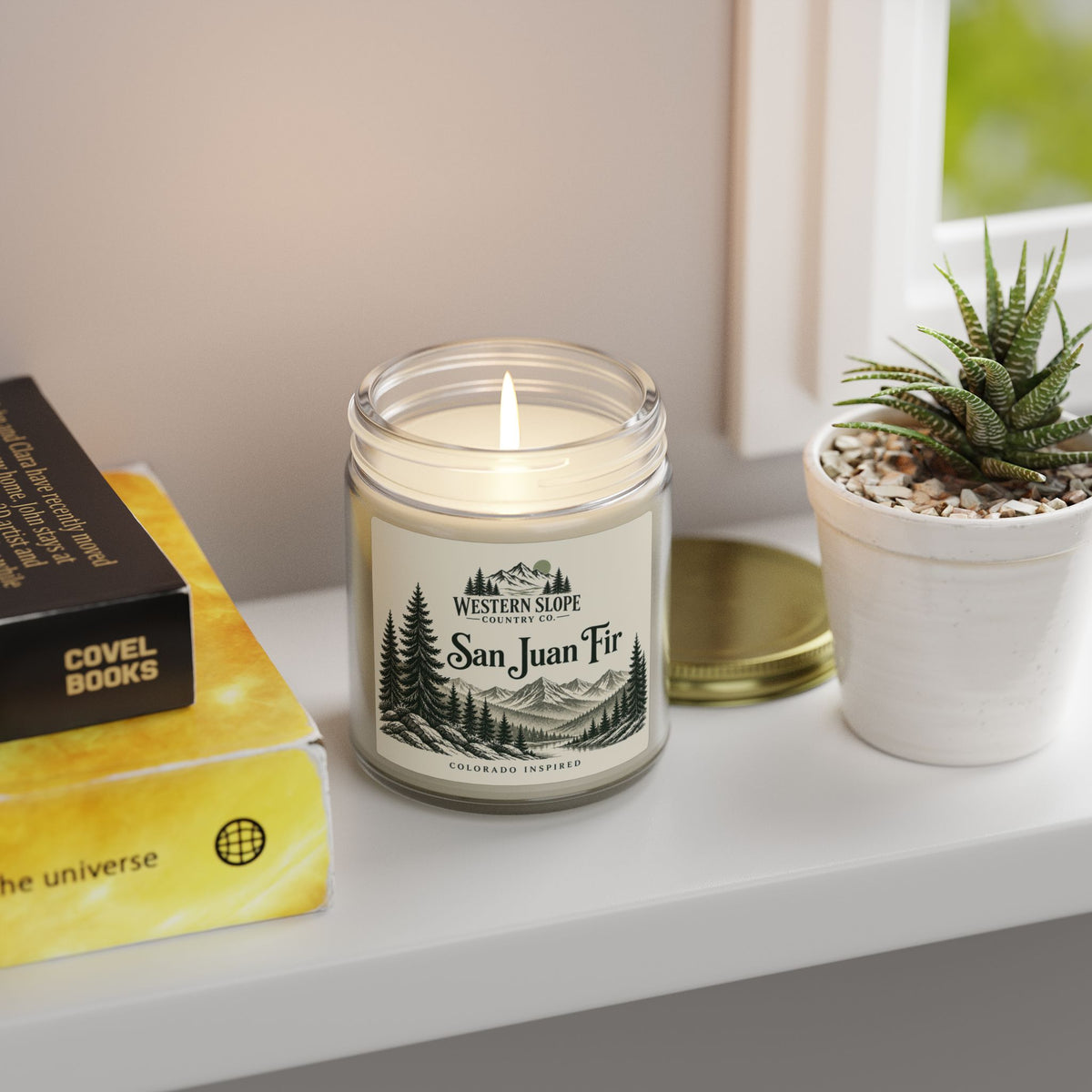 San Juan Fir — Fraser Fir Coconut-Apricot Wax Candle