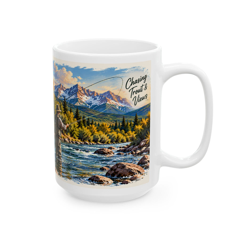 Gone Fishing — Western Colorado Coffee Mug (11oz/15oz)