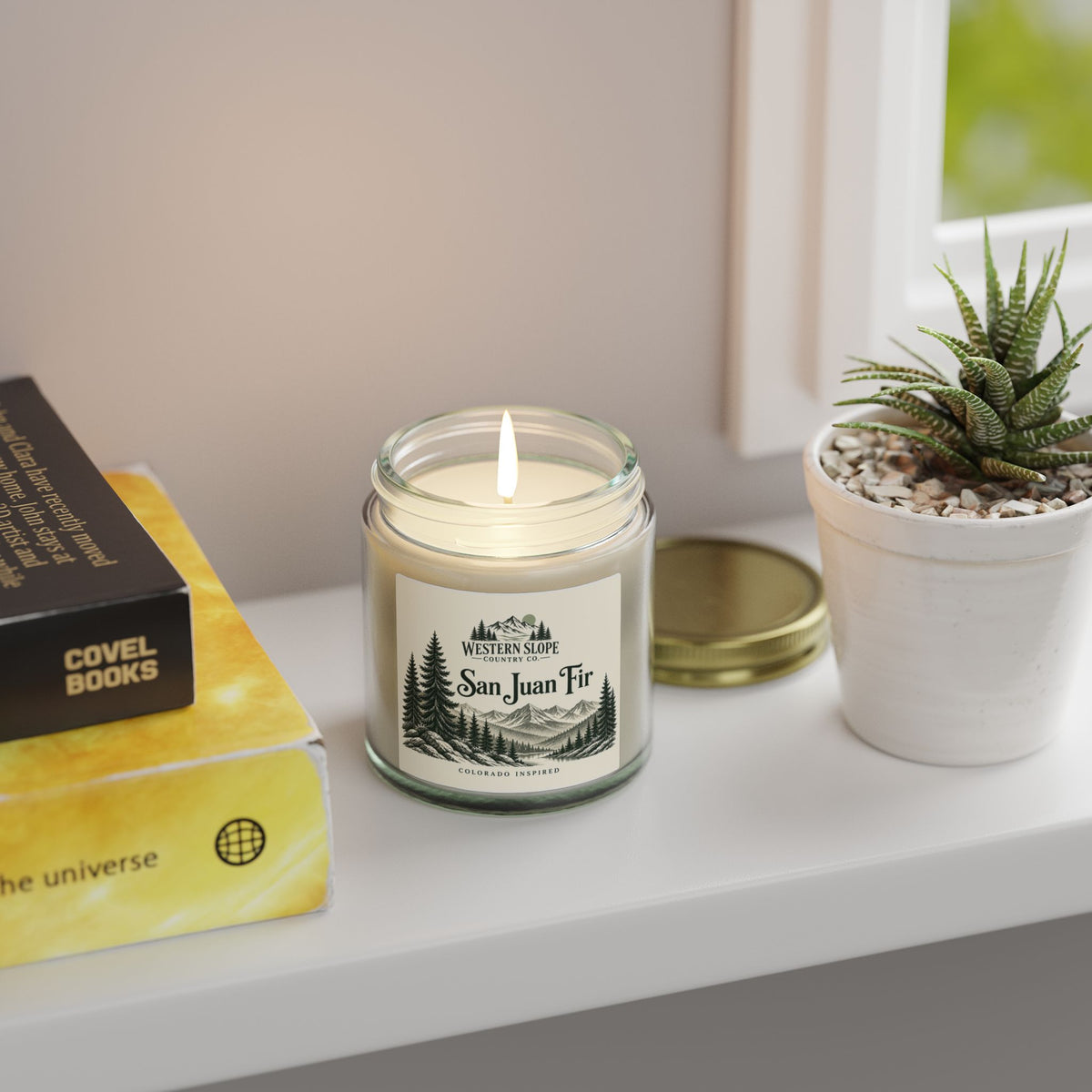 San Juan Fir — Fraser Fir Coconut-Apricot Wax Candle