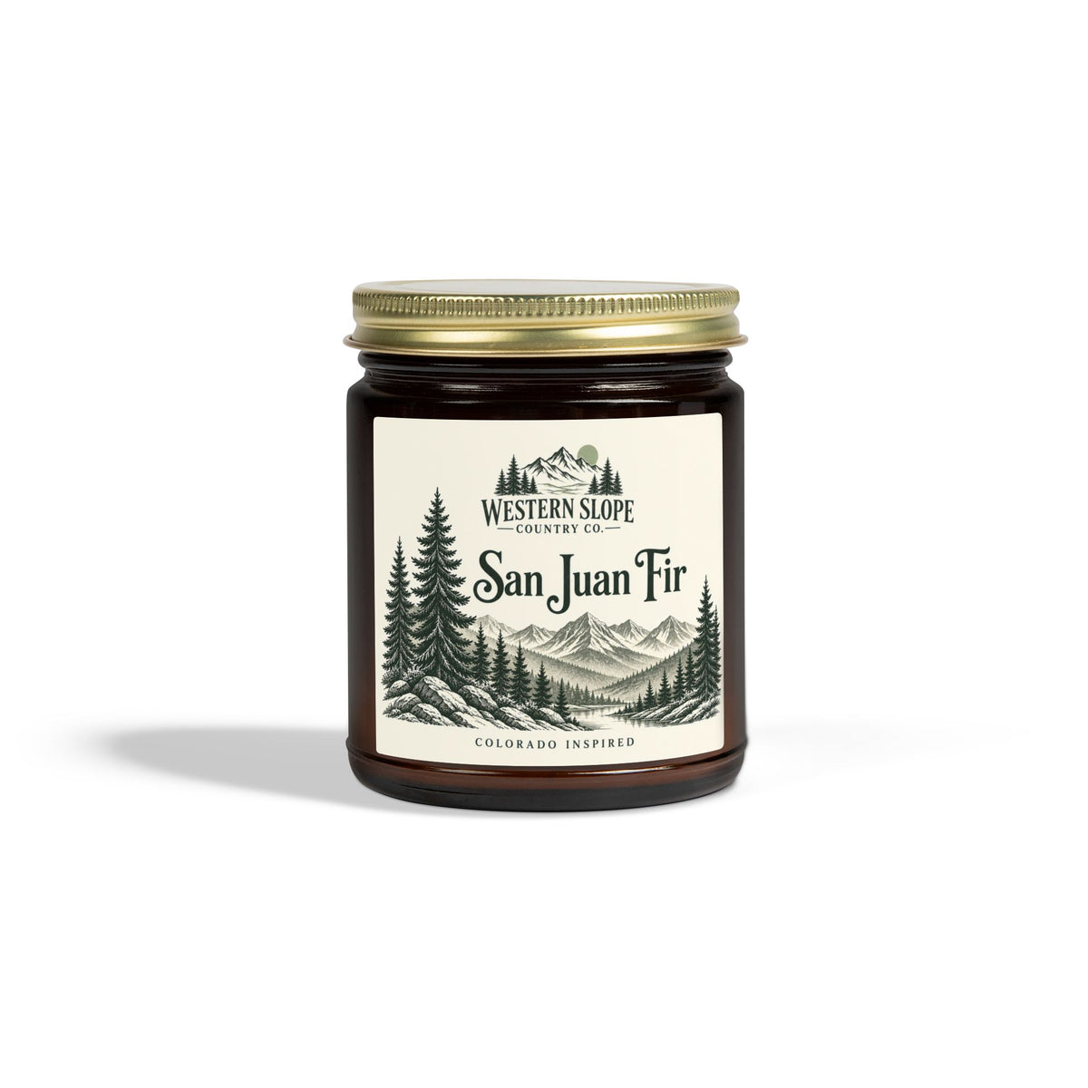 San Juan Fir — Fraser Fir Coconut-Apricot Wax Candle