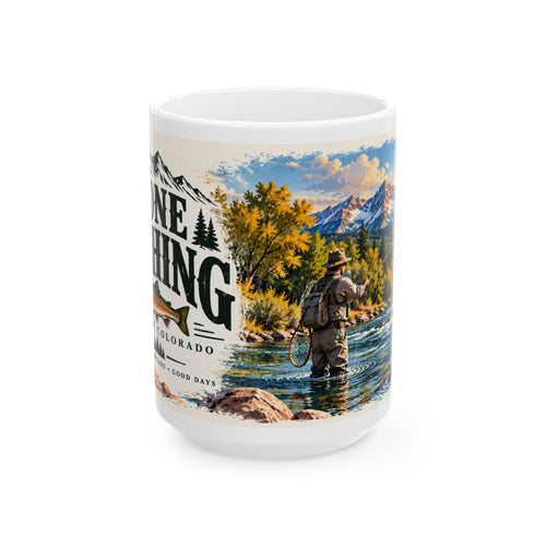 Gone Fishing — Western Colorado Coffee Mug (11oz/15oz)