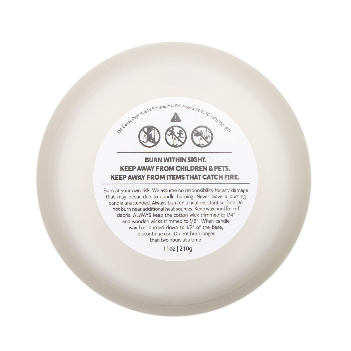 Colorado Dusk — Oakmoss & Amber Coconut-Soy Candle