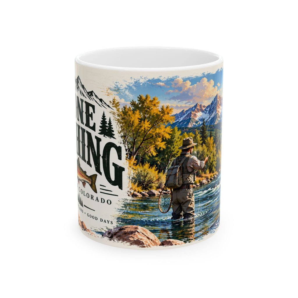 Gone Fishing — Western Colorado Coffee Mug (11oz/15oz)