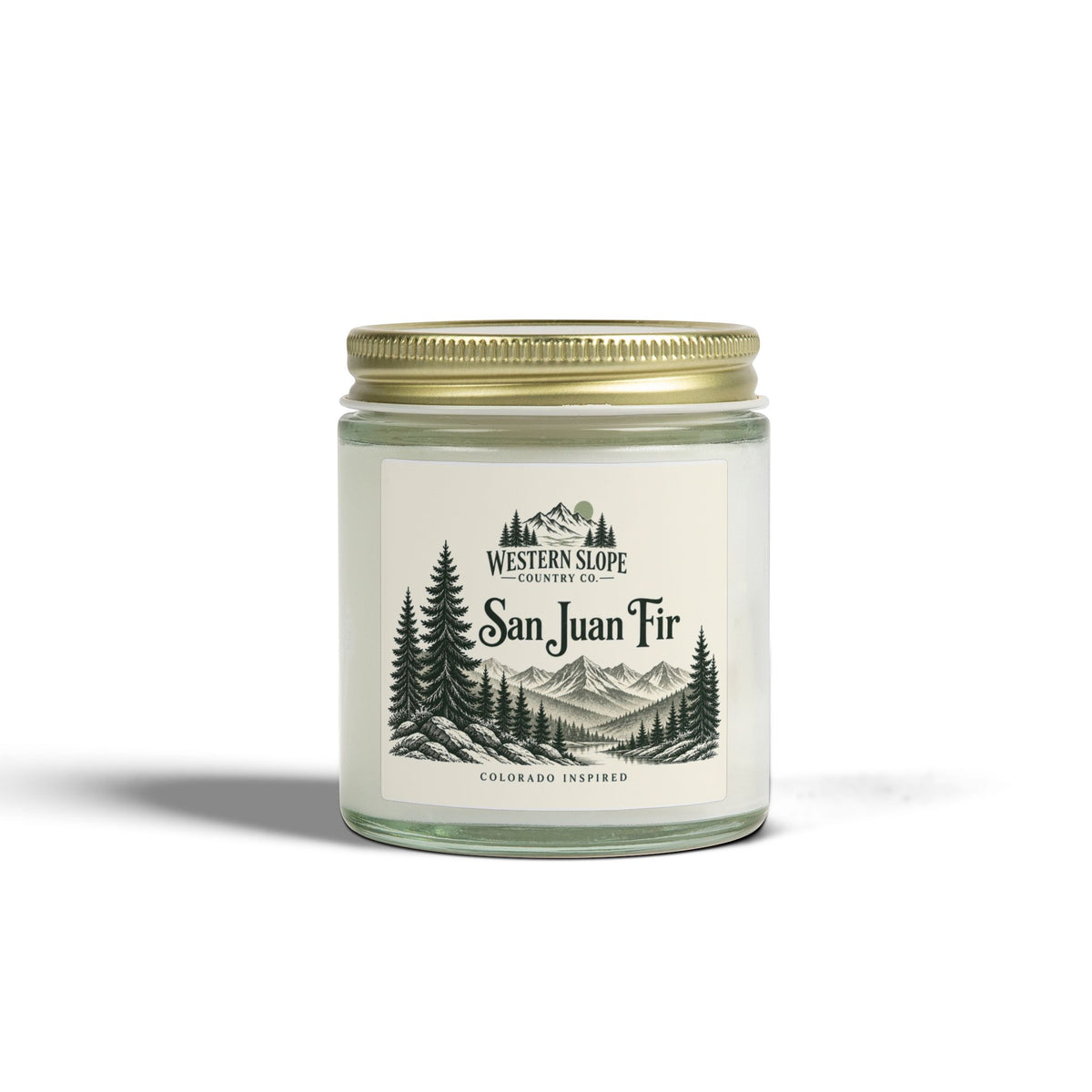 San Juan Fir — Fraser Fir Coconut-Apricot Wax Candle