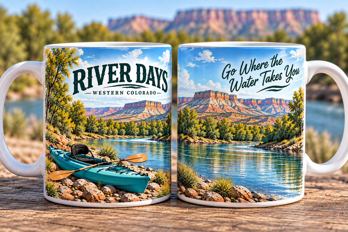 River Days — Go Where the Water Takes You Mug (11oz & 15oz)