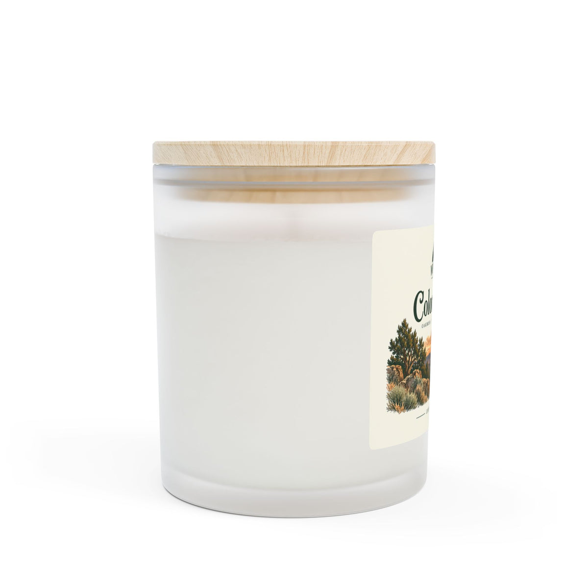 Colorado Dusk — Oakmoss & Amber Coconut-Soy Candle