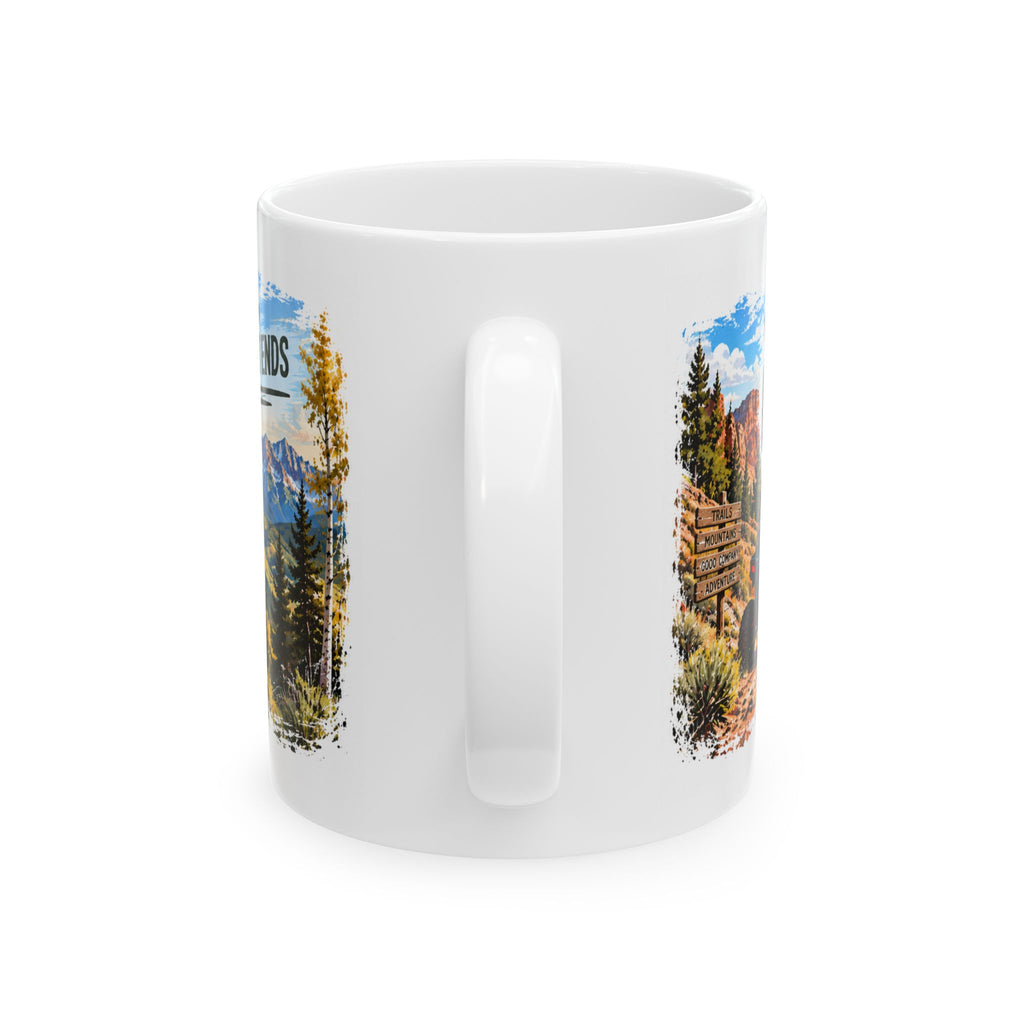 Life Is Better Off Road — Western Colorado Mug (11oz/15oz)