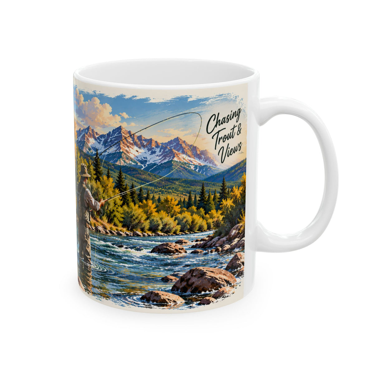 Gone Fishing — Western Colorado Coffee Mug (11oz/15oz)