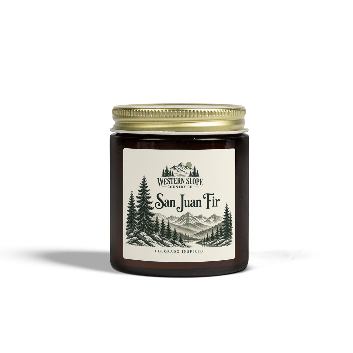 San Juan Fir — Fraser Fir Coconut-Apricot Wax Candle
