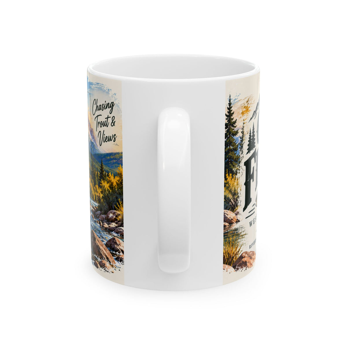 Gone Fishing — Western Colorado Coffee Mug (11oz/15oz)